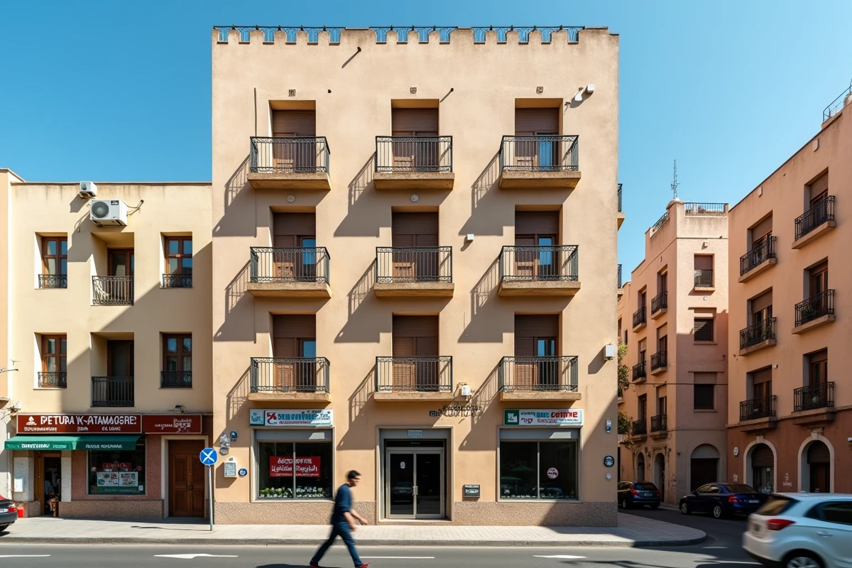 Immeuble résidentiel à vendre à Guéliz Marrakech proche commerces et arrêt de tramway